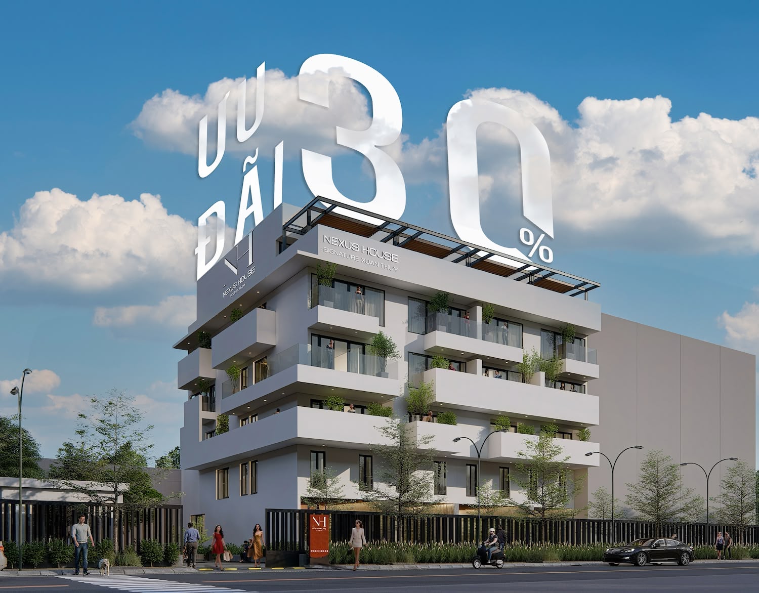 Ưu đãi 30% Khai Trương Nexus House Signature Xuân Thủy