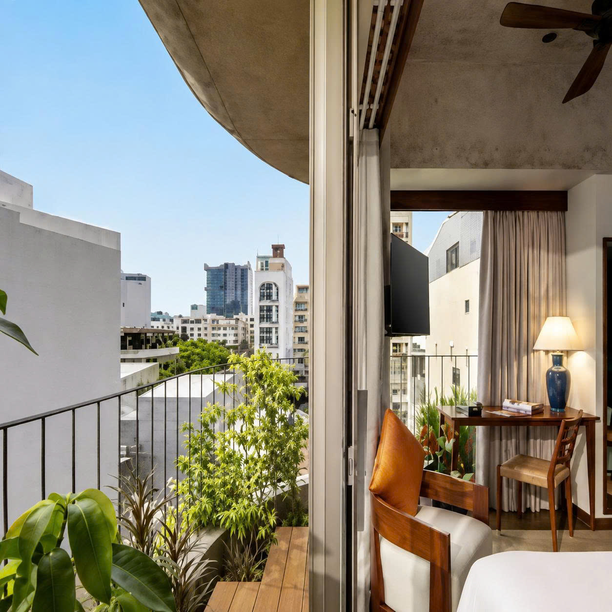 Deluxe City View with Balcony