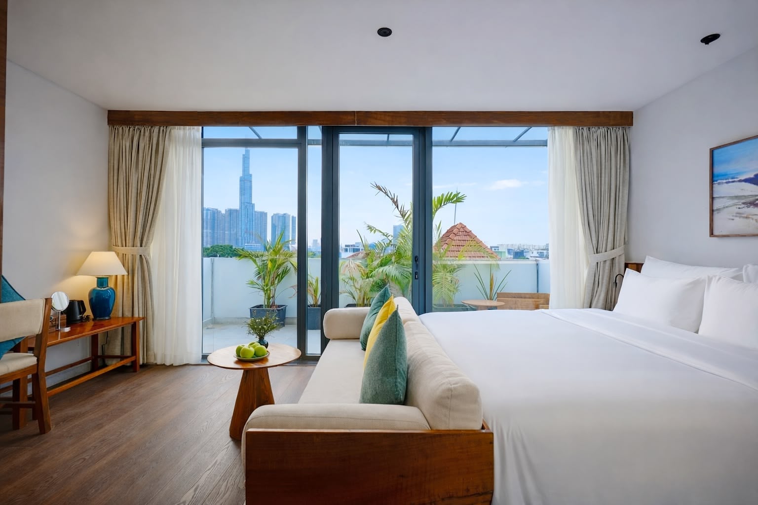 The Urban Balcony Room